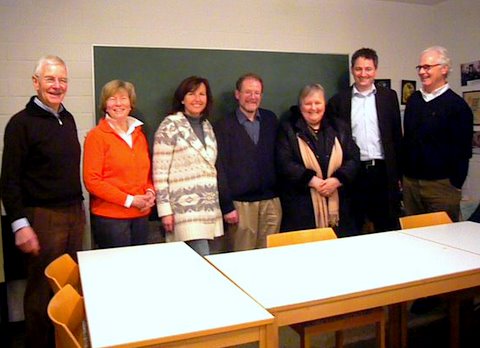 Vorstand Kinderherz e.V.: Dr. Diether Scheel, Barbara Bergmann, Anne Rassow, Pastor Thomas Vogel, Bärbel Rieger, Kay Frese, Joachim Nickel